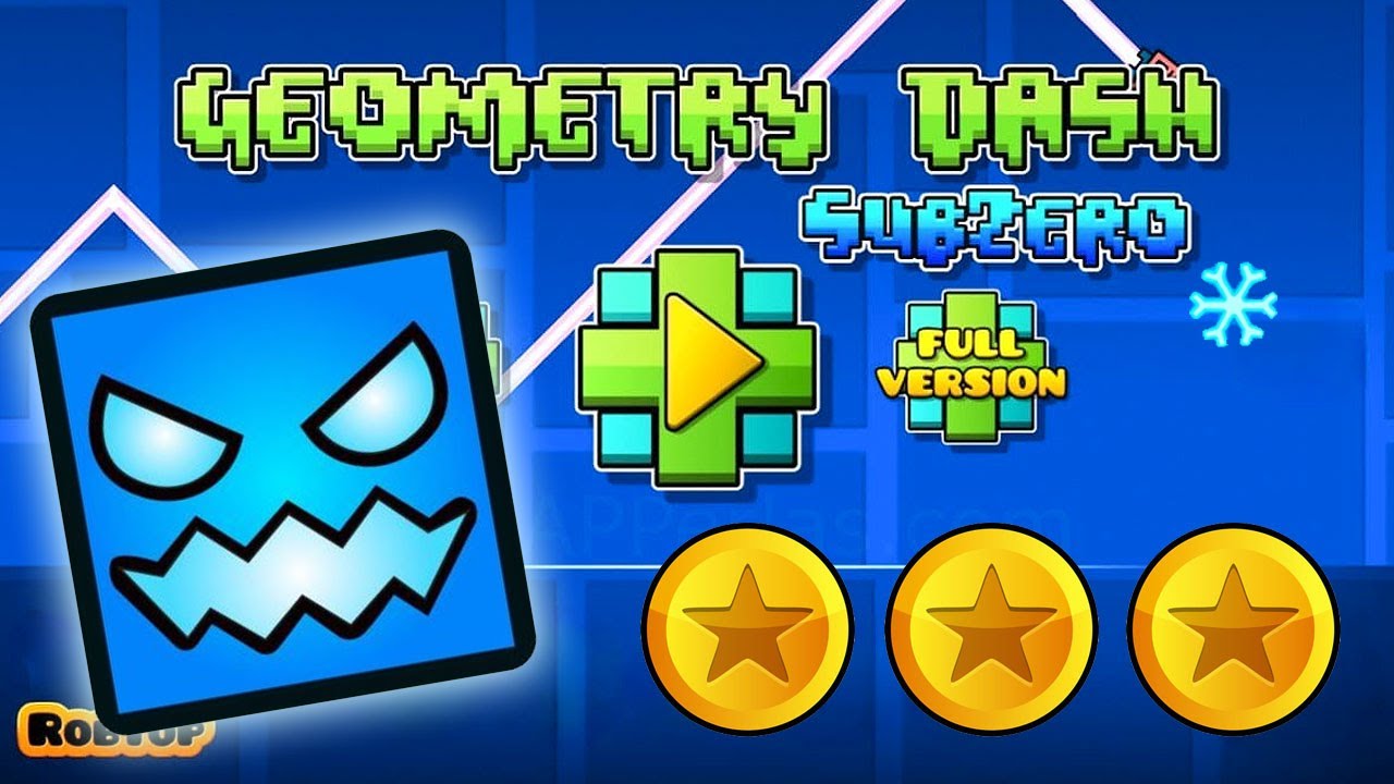 Supzero Geometry Dash SUBZERO ALL LEVELS 100% Completados !!! - YouTube