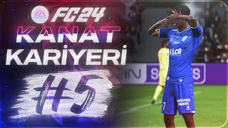 OBİ'NİN EN BÜYÜK DÜŞMANI KALE DİREKLERİ :D - EA FC 24 Sağ Kanat Kariyeri #5