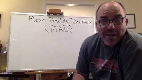 Mean Absolute Deviation and Interquartile Range(1)
