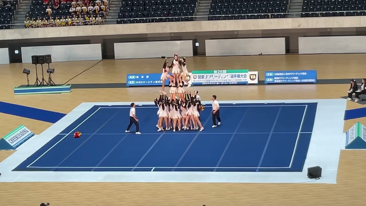 2024関東チアリーディング選手権大会Div.1【桜美林大学】大学部門第3位