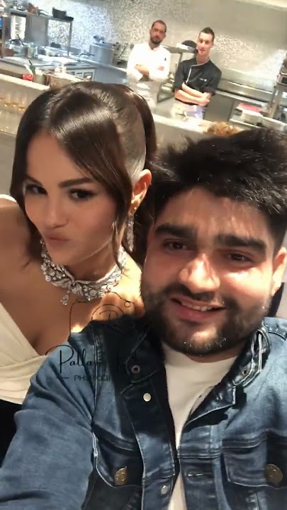 A Indian Hindu man asking Selena Gomez to chant Jai sri ram, she refused to say JSR