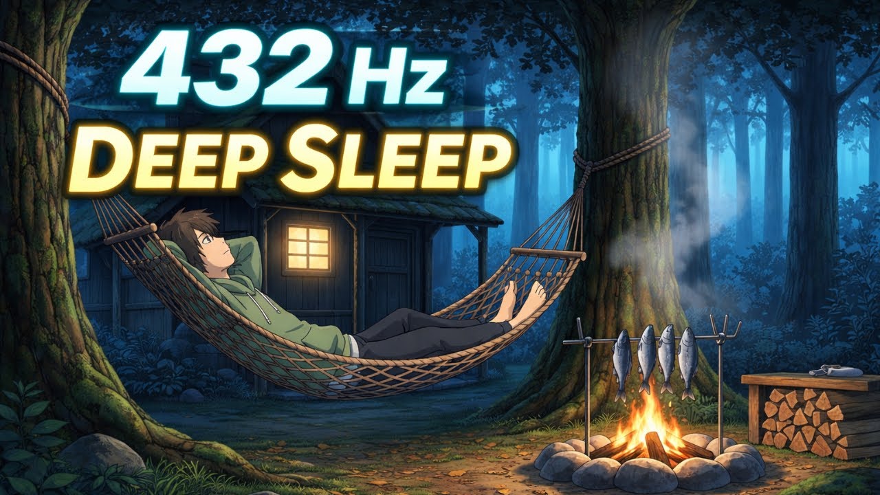 432 Hz Deep Sleep 🌙 Calm Your Mind, Relax Your Body & Sleep Peacefully