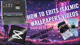 How To Edits Islamic Wallpapers vidoes on cupcut app screenshot 3