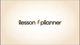 Welcome to Lesson Planner!