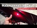 Warna langka  membuat warna dark red wine dari cat bunglon