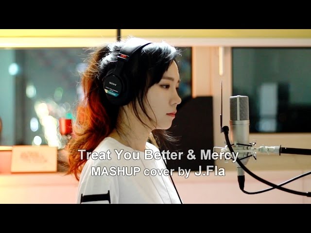Shawn Mendes - Treat You Better & Mercy ( MASHUP cover by J.Fla ) class=