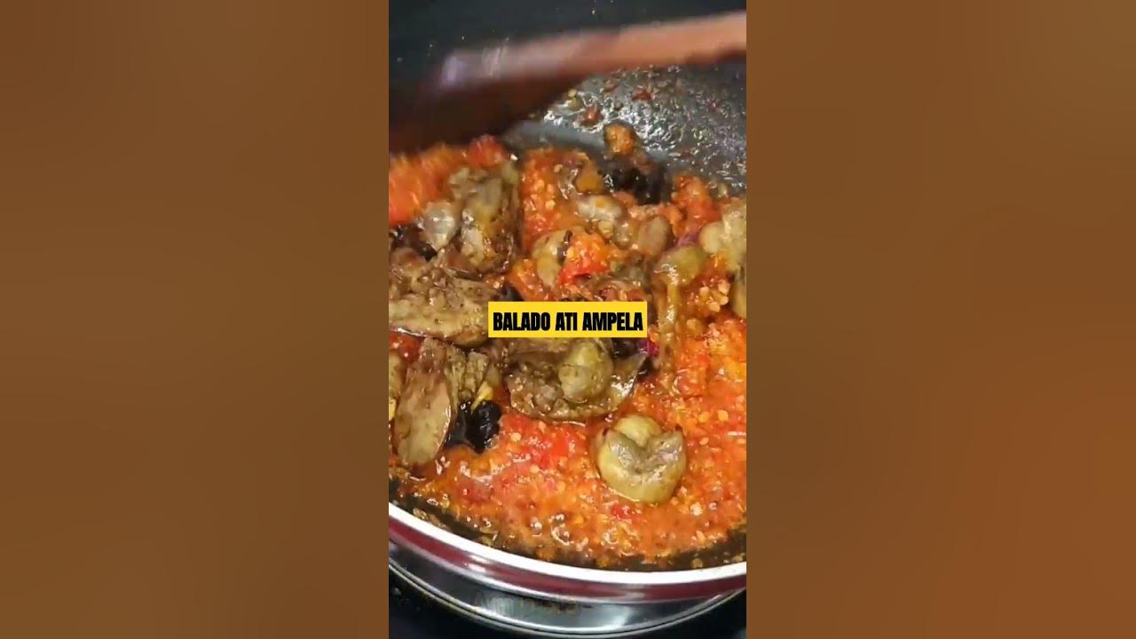 Resep Masak Balado Ati Ampela #masakanrumahan #resepmasakan #food #ayam #atiampela