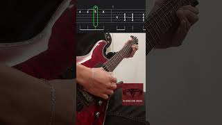 Van Halen - Top of The World intro [TAB] #shorts #guitar Mattia Calcaterra