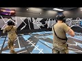 U.S Air Force Personnels Playing Outbreak at Zero Latency VR - South Austin.