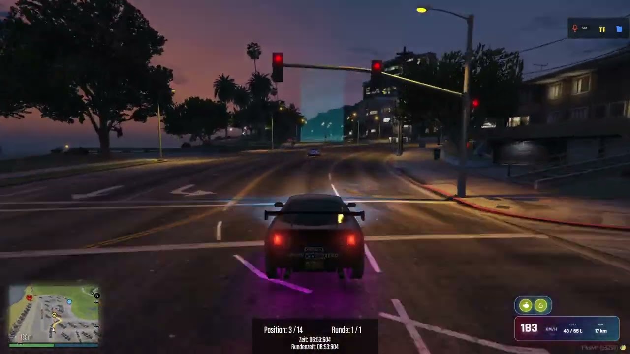 [GTA/Place+] Erste mal Cops beim Rennen