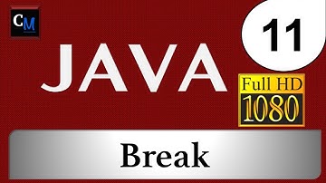Curso de Java [Tutorial Java Básico] 11 - Break