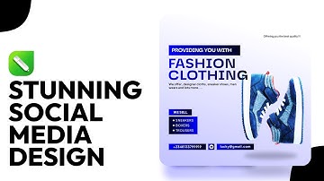 STUNNING Social Media Design | CorelDRAW Tutorial