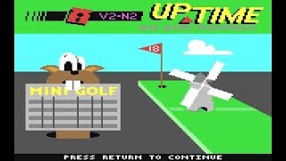 C64 Longplay: Mini Golf (1988, Uptime/Softdisk Publishing, Inc.)