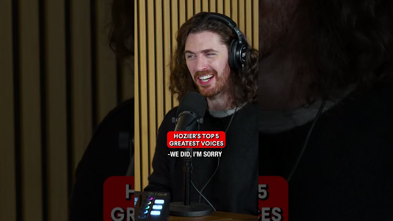 Hozier Lists His TOP FIVE Voices In Music Today Podcast