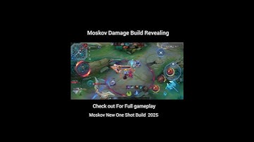 Nightzy playz Moskov Build Reveal 🔥 #mobilelegends #mlbb #moskov