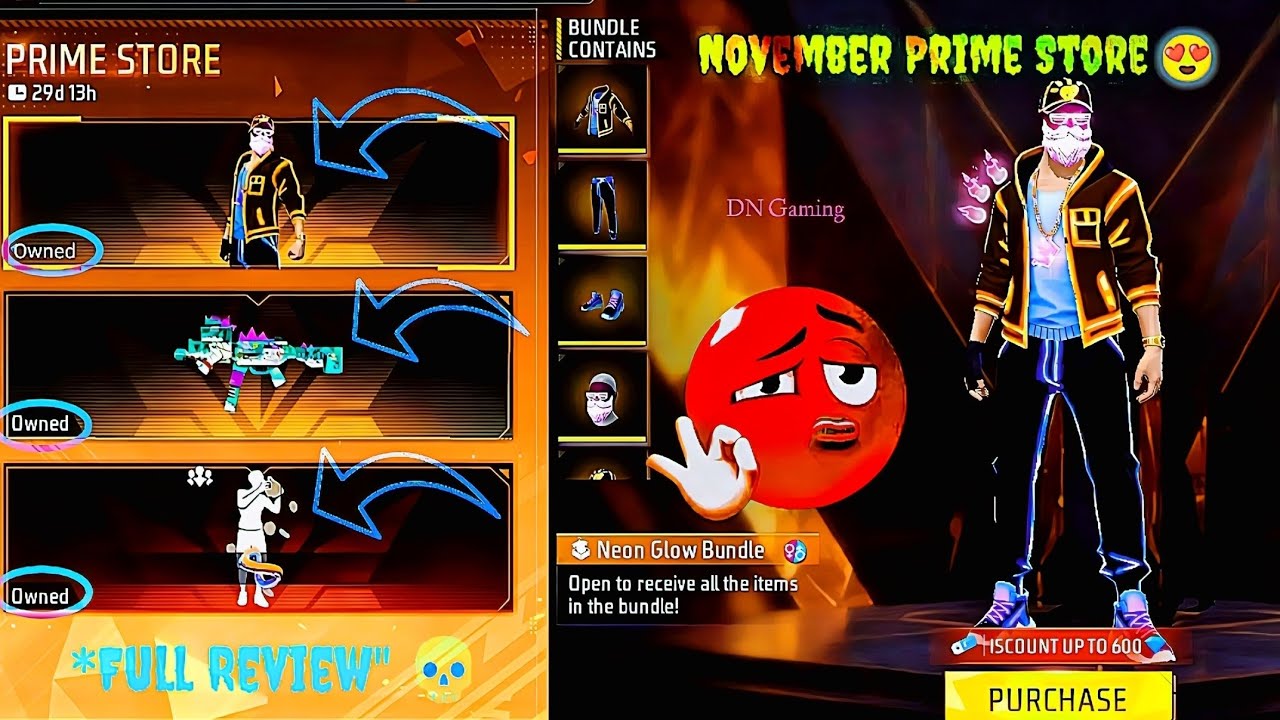 PRIME STORE 😍। NOVEMBER PRIME STORE ।NEW PRIME STORE 💀! - YouTube