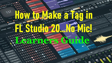 THE BEST WAY to make a producer tag without a Microphone in FL studio 20 2020!!