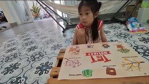 Tiếng Anh Giao Tiếp Thiếu Nhi Tại Phan Thiết: Daisy talking about Tet Holiday