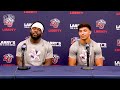 CJ Bazile, Jr. & Vaughn Blue Talk About Fall Camp