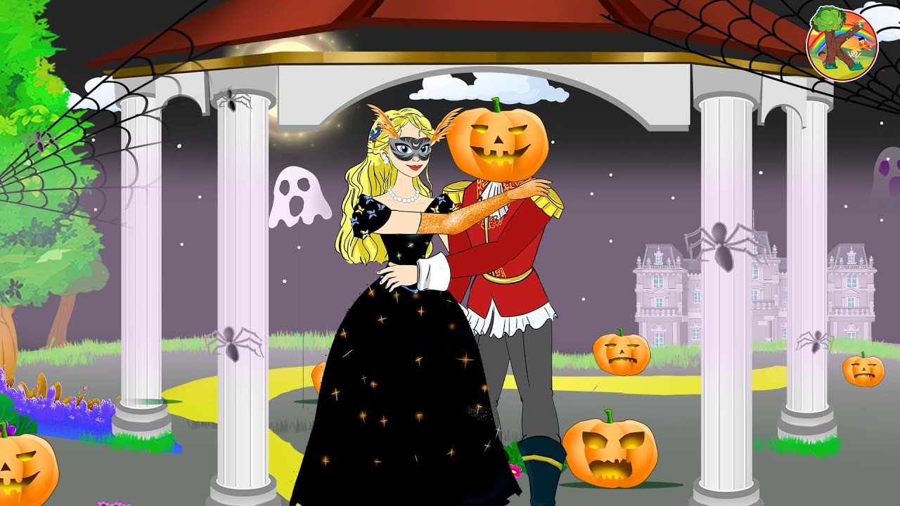 Princesa Cinderela - Festa de Halloween - Dia das Bruxas | KONDOSAN em Português - Contos de Fadas