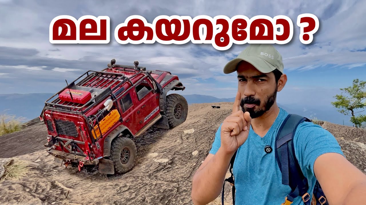 Defender കൊണ്ട് offroading 😍 extreme offroading with traxxas defender rc car
