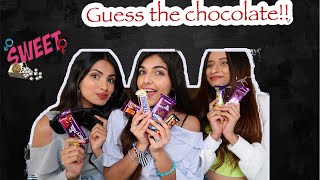 Guess the chocolate challenge!! FT. Aashna & Unnati | Ashi Khanna