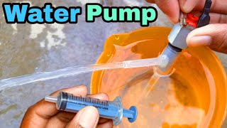 How to make water pump at home | Mini water pump | DC motor water pump