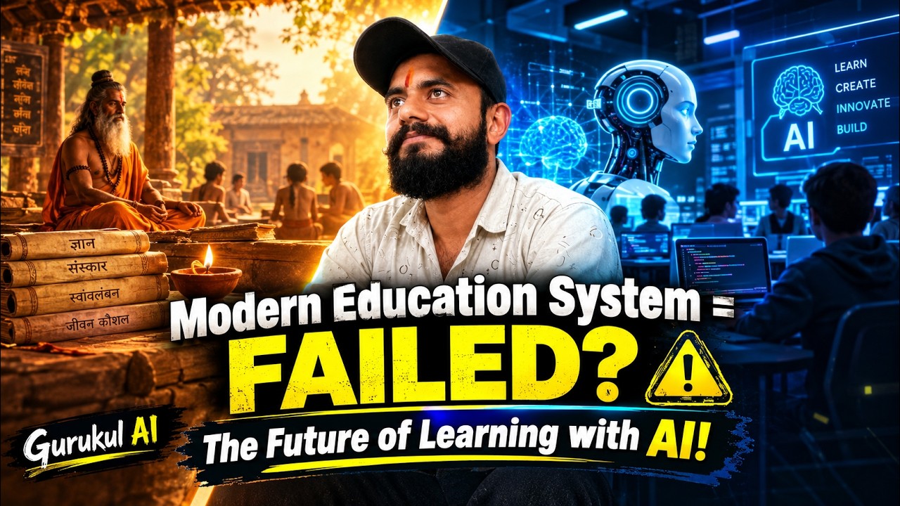 ⁣Indian Education System = Failed? ⚠️ Future of Learning with AI & Yoga! 🚀 LIVE
