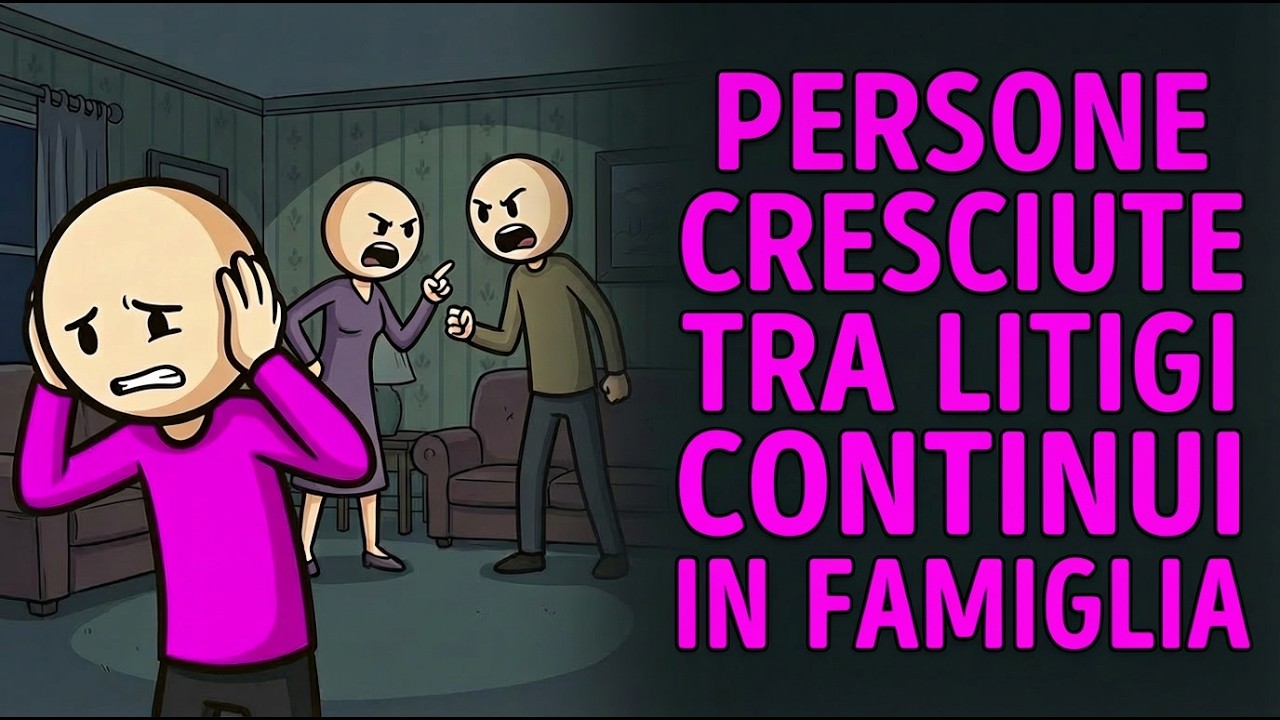 La Psicologia di Chi è Cresciuto tra Litigi Continui
