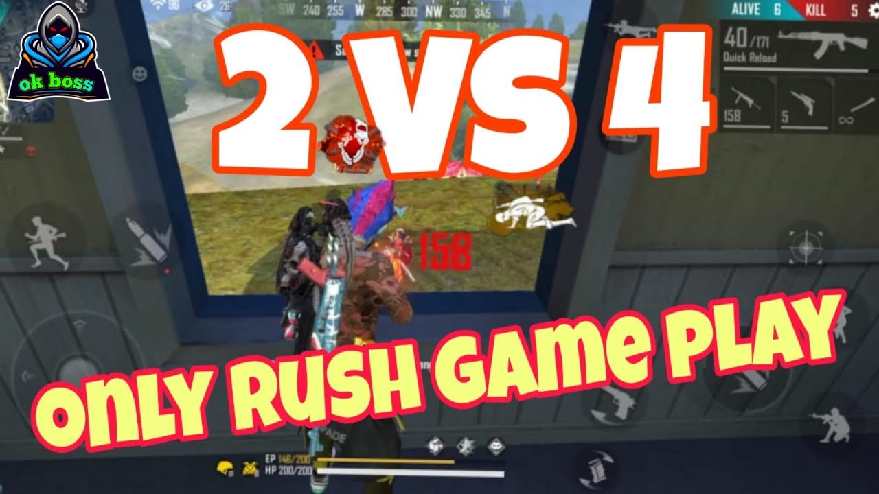 Free fire ll duo vs squad ll rush gameplay ll unbelievable booyah ll ...