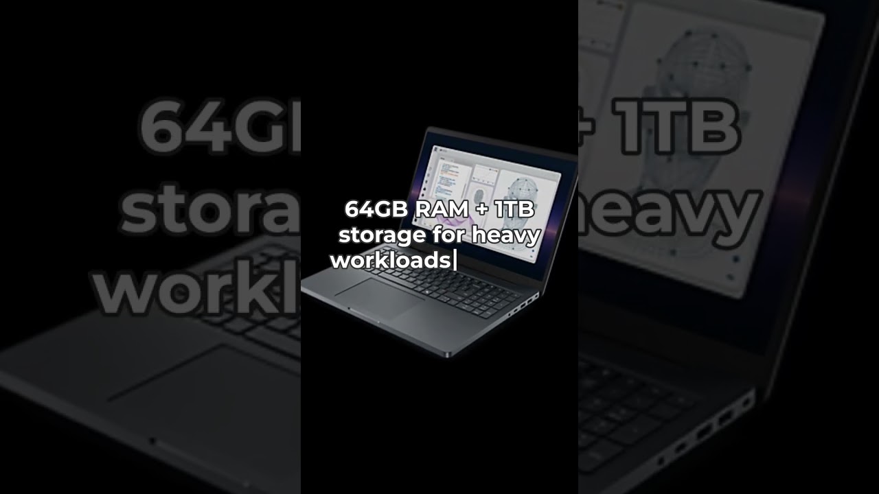 Dell Pro Max 16 Plus: 64GB + 1TB Power for Work 😱 #Shorts #Shorts