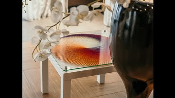 DIY making of String Art Table