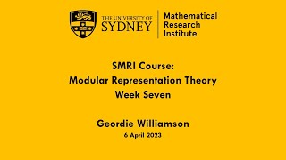 Modular Representation Theory: Week Seven