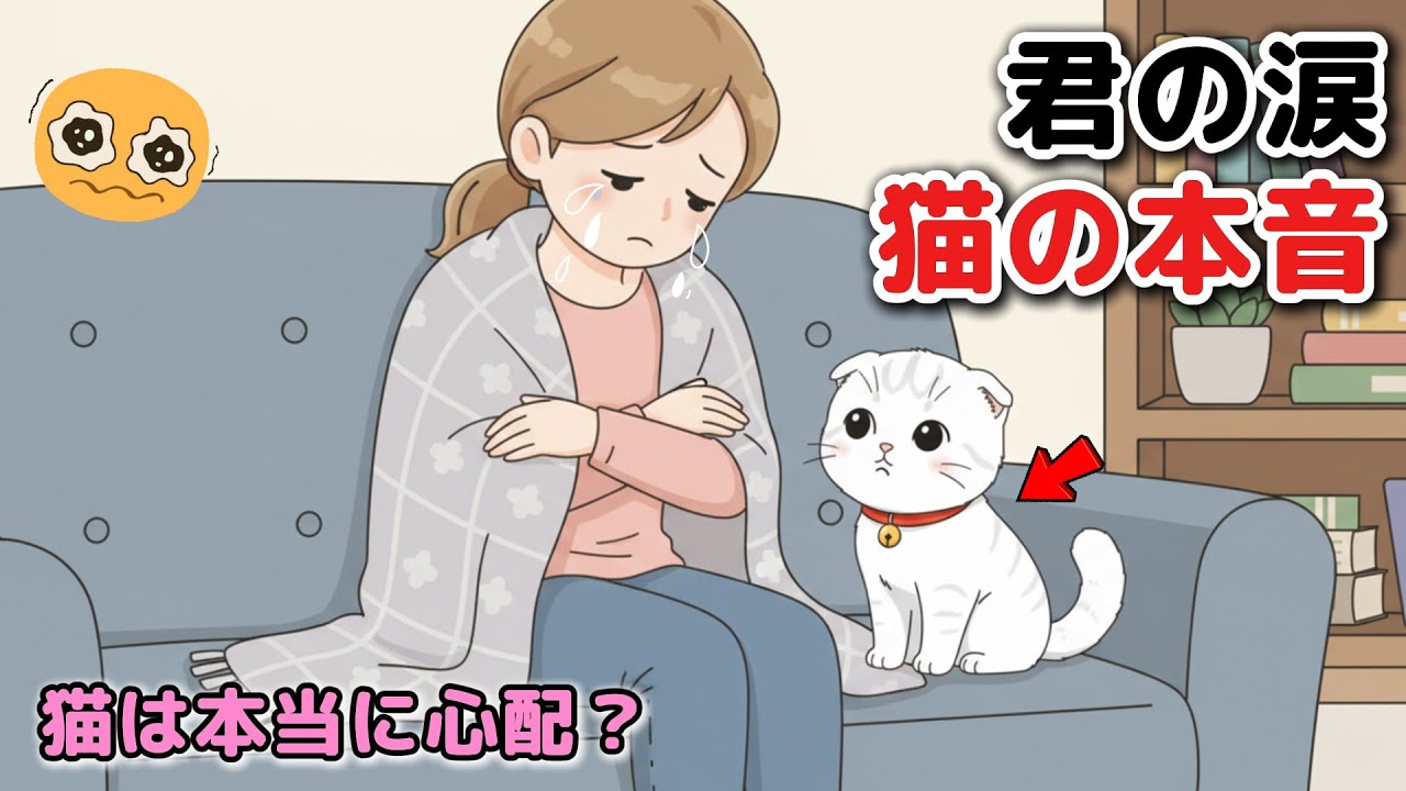 【猫雑学】あなたが泣くとき…猫にはこう見えてる