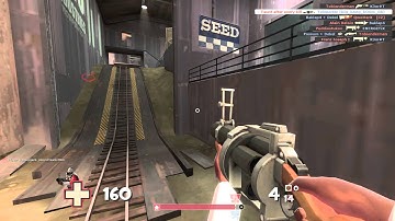 Team Fortress 2 Shooting through walls bug