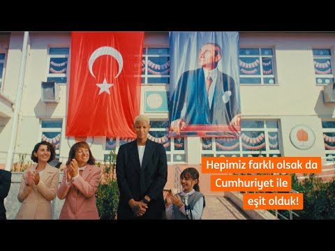 Hepimiz farklı olsak da Cumhuriyet ile eşit olduk! - video from ING