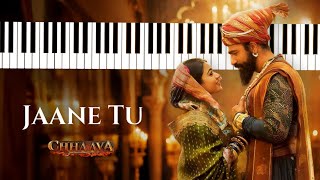 Jaane Tu Piano Tutorial | Chhaava | Vicky Kaushal, Rashmika Mandanna | A. R. Rahman, Arijit Singh