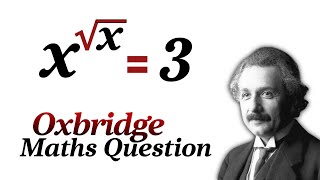 Oxbridge Maths Interview Question | 95% failed | Can you solve this