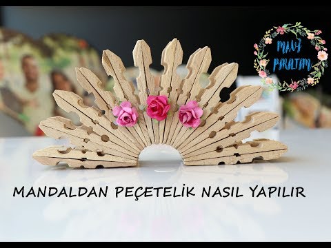 Mandaldan Peçetelik (how to make napkin)