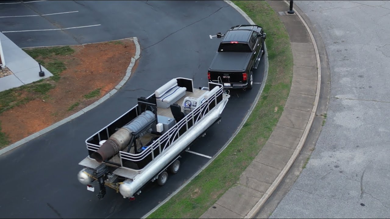 Jet Engine Pontoon Road Trip, Headed to Tennessee! - YouTube