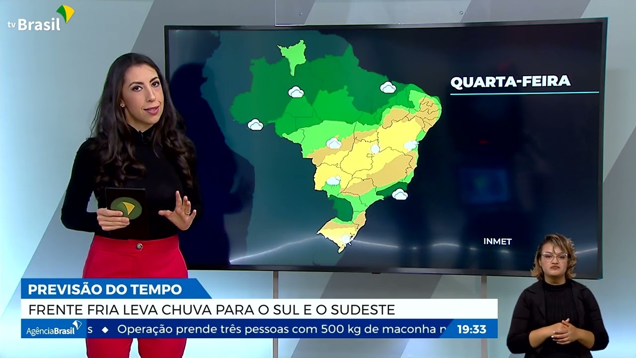 Confira a previsão do tempo para a quarta-feira