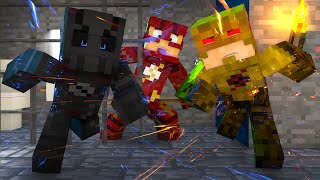 Minecraft :FLASH vs REVERSE FLASH !!  ( Polícia e Ladrão)