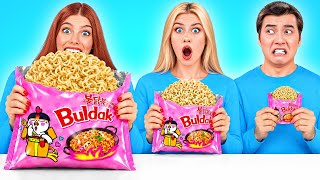 Big, Medium and Small Plate Challenge | Amazing Food Challenges by Candy DO