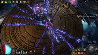 Path of Exile Trial of the Ancestors, face tanking uber maven brain blast + memory game