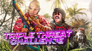 ⁣DR DISRESPECT AND TIMTHETATMANS FIRST EVER TRIPLE THREAT CHALLENGE - STREAM VOD