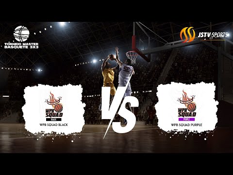 WPB SQUAD Black x WPB SQUAD PURPLE 40+ | Torneio Master de Basquete 3x3