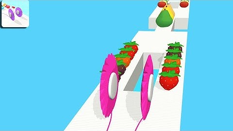 TWIN SLICER ALL LEVELS GAMEPLAY IOS, ANDROID  ALL LEVELS  (18- 19)