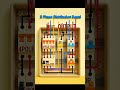 #⚡ 4 Pole MCB Isolator with DP MCB Full Wiring Diagram Explained#electriciantips 🪛💡♥️♥️