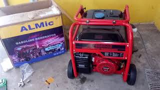 Unboxing dan testing Genset Honda Almic AL7800DCE 5000 Watt