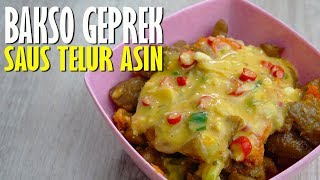 Ayam Goreng Saus Telur Asin Simpel dan Mudah. 